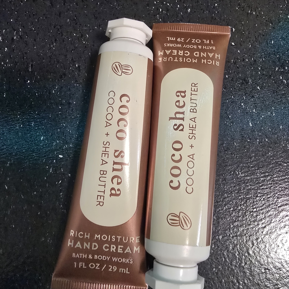 2 Pc Bath & Body Works Coco Shea Hand Cream - Cocoa & Shea Butter Set